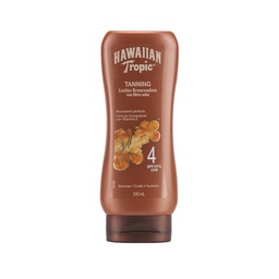 Locion Tanning Fps 4 Hawaiian Tropic 240ml