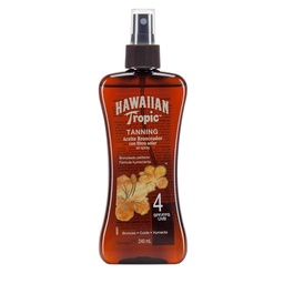 Aceite Bronceador Fps 4 Hawaiian Tropic 240ml