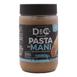 Pasta de Mani con Pedazos de Mani Dec Alimentos 350g