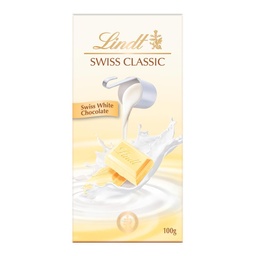 Chocolate White Lindt Swiss 100 grm