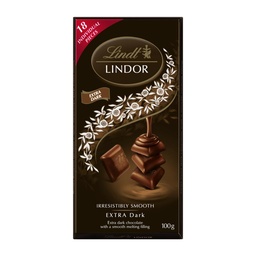 Chocolate Extra Dark 60% Lindt Lindor 100 grm