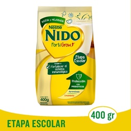 Nido Fortigrow Leche en Polvo x 400gr