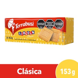 Galletitas Dulces Lincoln Clásicas Terrabusi 153g.