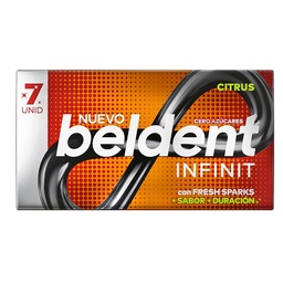 Chicles Beldent Infinit Citrus 13,3g