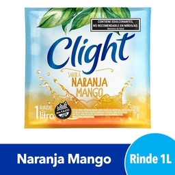 Jugo en Polvo Clight Naranja Mango 7g