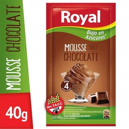 Mousse Royal Chocolate Light   Sobre 40 gr