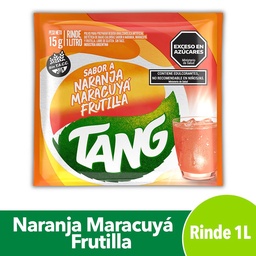 Jugo en Polvo Tang Naranja Frutilla Maracuyá 15g