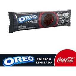 Galletitas Dulces Oreo Coca Cola Edición Limitada 118g