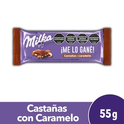 Chocolate Milka con Castañas 55g