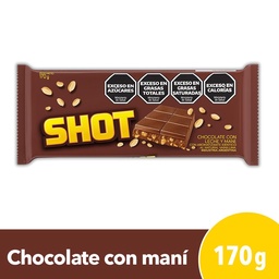 Chocolate Shot con Maní 170g