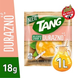 Jugo en Polvo Tang Durazno    Sobre 18 gr