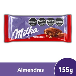 Chocolate Milka con Almendras 155g