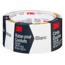 3M Cinta Ducto 3920, Blanca, 48Mmx18m