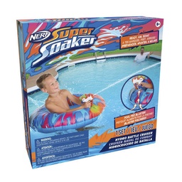 Juego de Salvavida Nerf Super Soaker Inflable con Pistola de Agua