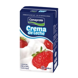 Crema Leche Uht Conaprole Ttb 250 ml