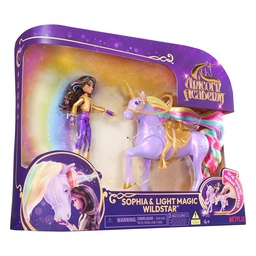 Figura Articulada Unicorn Academy Sophia & Light Magic Wildstar