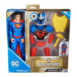 Figura Dc Adventures Superman con Armadura 30 cm