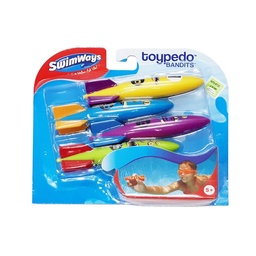 Torpedos Swimways Toypedo Bandits 4 Unidades