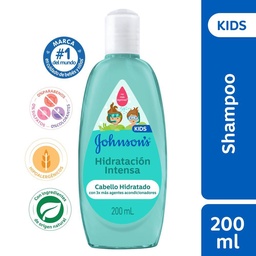 Shampoo Hidratacion Intensa Johnsons Kids 200ml