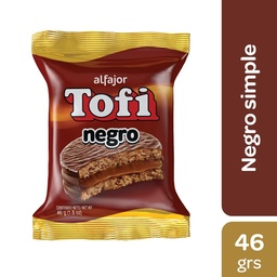 Alfajor  Tofi   Chocolate Paquete 46 gr 1 Unidad