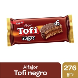 Alfajor Tofi Chocolate 46 gr x 6 uni