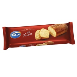 Budin Sin Frutas Arcor Fwp 215 grm