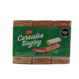 Galletitas Crackers con Salvado Bagley 507g