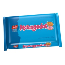 Galletitas Rellenas Sabor Frutilla Merengadas 264 grm