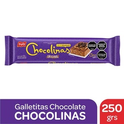 Galletitas Dulces Sabor Chocolate Chocolinas 250g