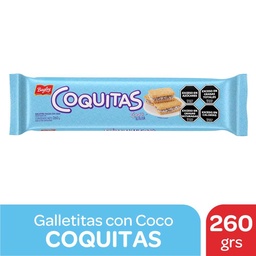 Galletitas Dulces con Coco Coquitas 260g