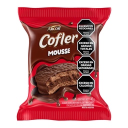 Alfajor Relleno con Mousse Cofler 40g