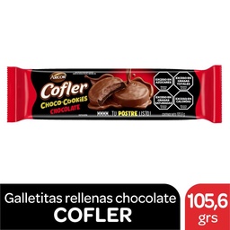 Galletita Rellena Choco Cookies Chocolate Cofler 105.6g