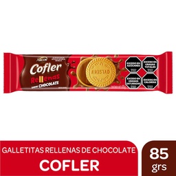 Galletitas Rellenas Sabor Chocolate Cofler 85g