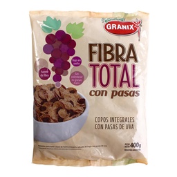 Cereal Granix Fibra Total con Pasas 400 grm