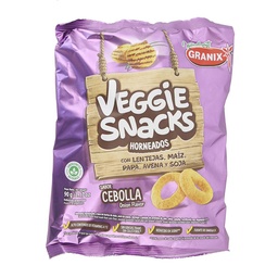 Snacks Veggie Cebolla Granix Paq 90 grm