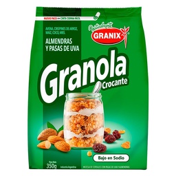 Granola Almendras y Pa Granix Paq 350 grm