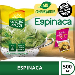 Espinaca ..... Granja Del Bsa 500 grm