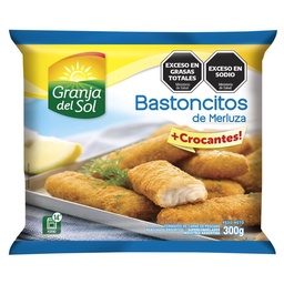 Bastoncitos Merluza Granja Del Sol 300g