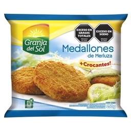 Medallones Merluza Granja Del Sol 450g