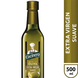 Aceite Oliva Extra Virgen Suave Cocinero 500ml