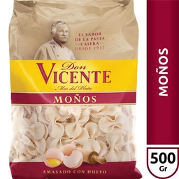 Moño Don Vicente Al Huevo    Paquete 500 gr