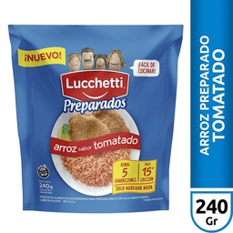 Arroz Preparado Sabor Tomatado Lucchetti 240 grm