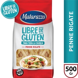 fid.p/celiacos Penne Rigate Matarazzo Paq 500 grm