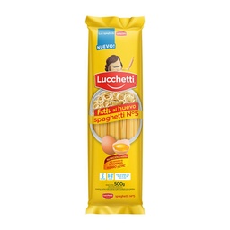 Fideos Al Huevo Spaghetti N°5 Lucchetti 500g