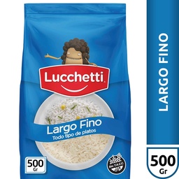 Arroz Largo Fino Lucchetti     Paquete 500 gr