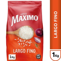 Arroz Largo Fino . Maximo Paq 1 Kgm