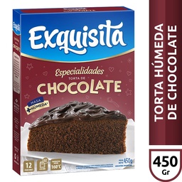 Polvo para Bizcochuelo Exquisita Chocolate Caja 450 gr