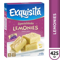 Cuadraditos Exquisita Limón Caja 425 gr