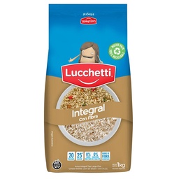 Arroz Integral con Fibra Lucchetti 1kg