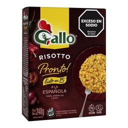 Risotto Pronto A La Española Gallo 240g